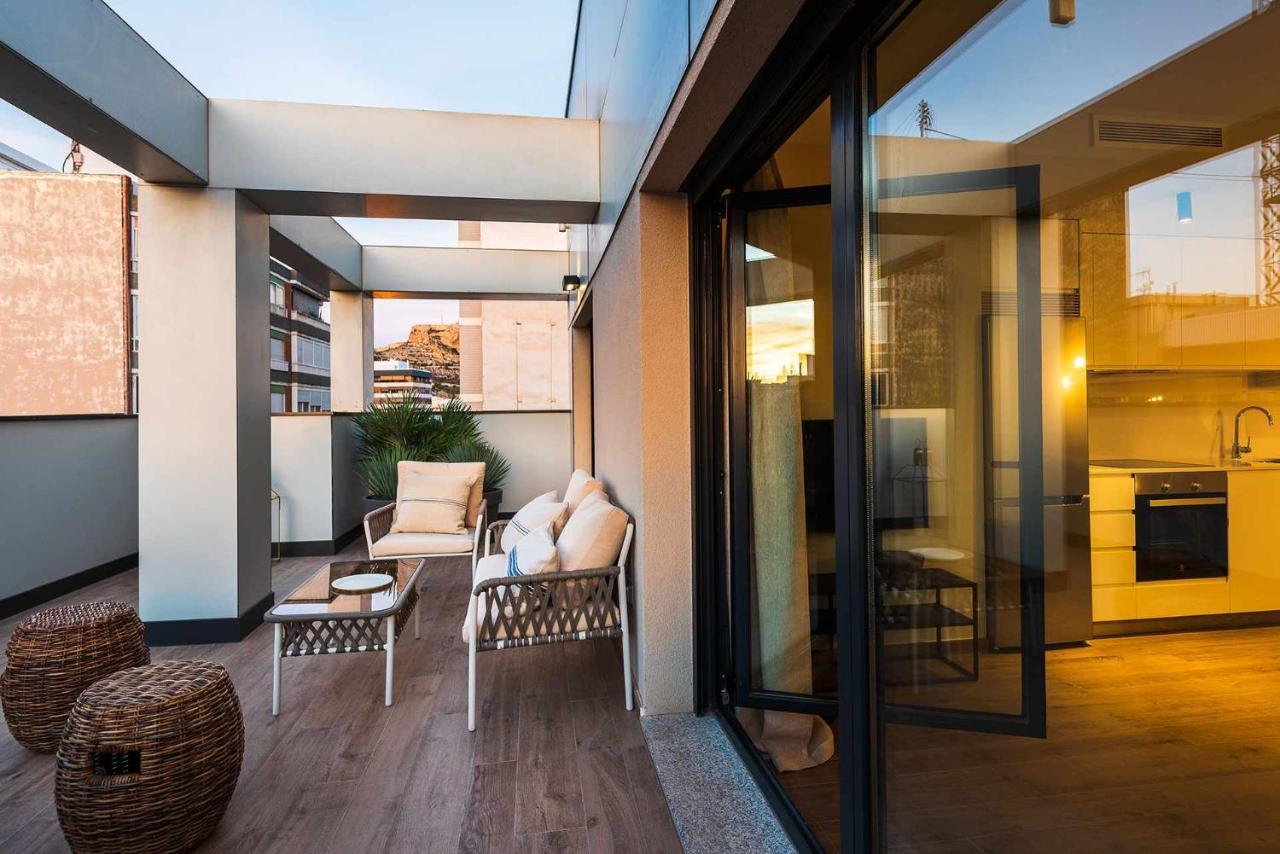 Apartamento Bguest Con Terraza Alicante Ngoại thất bức ảnh